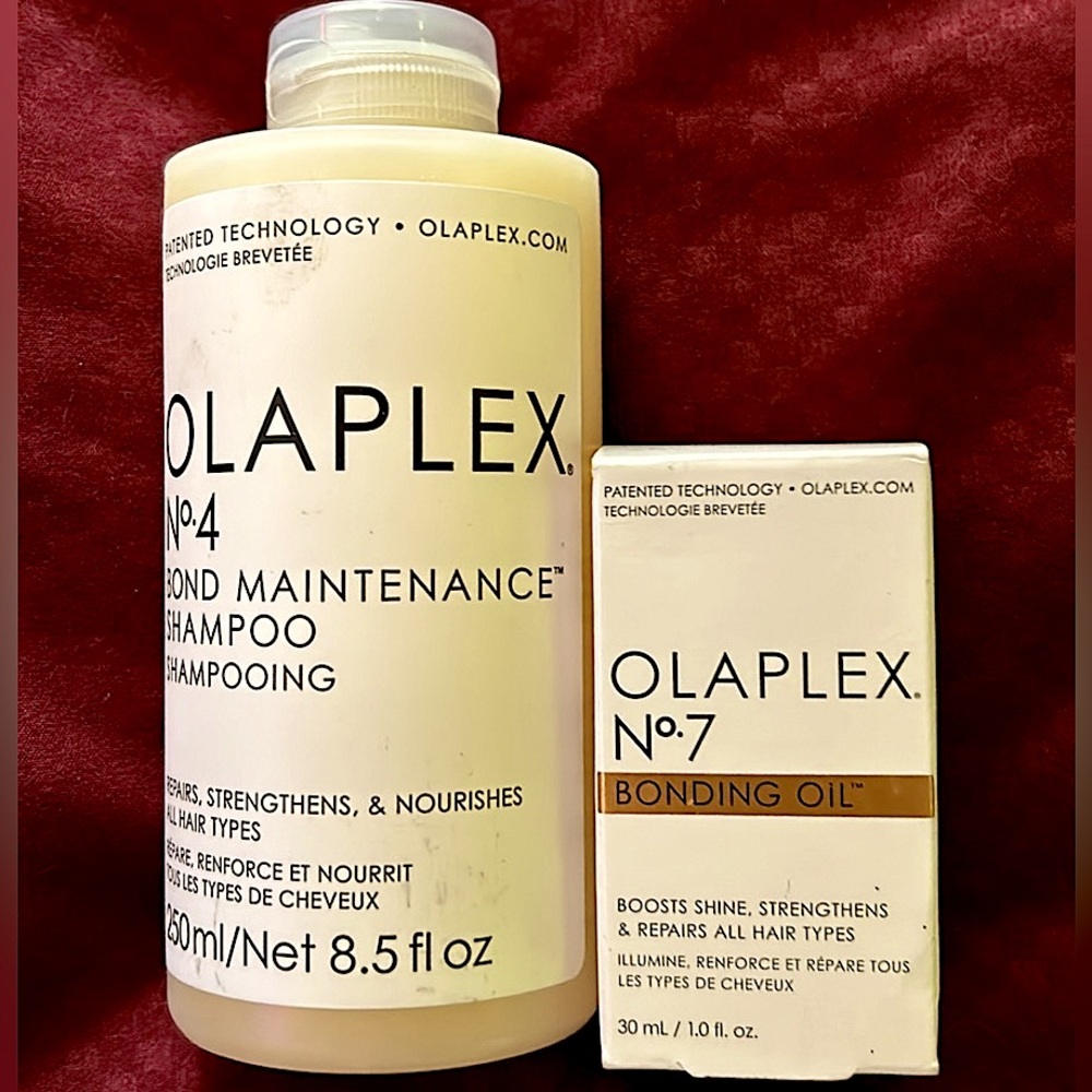 Olaplex Shampoo and Hair Oil